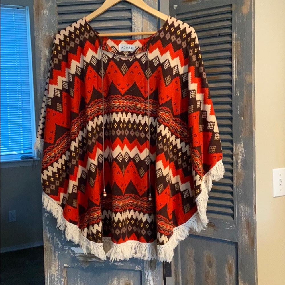 Adore cozy poncho
